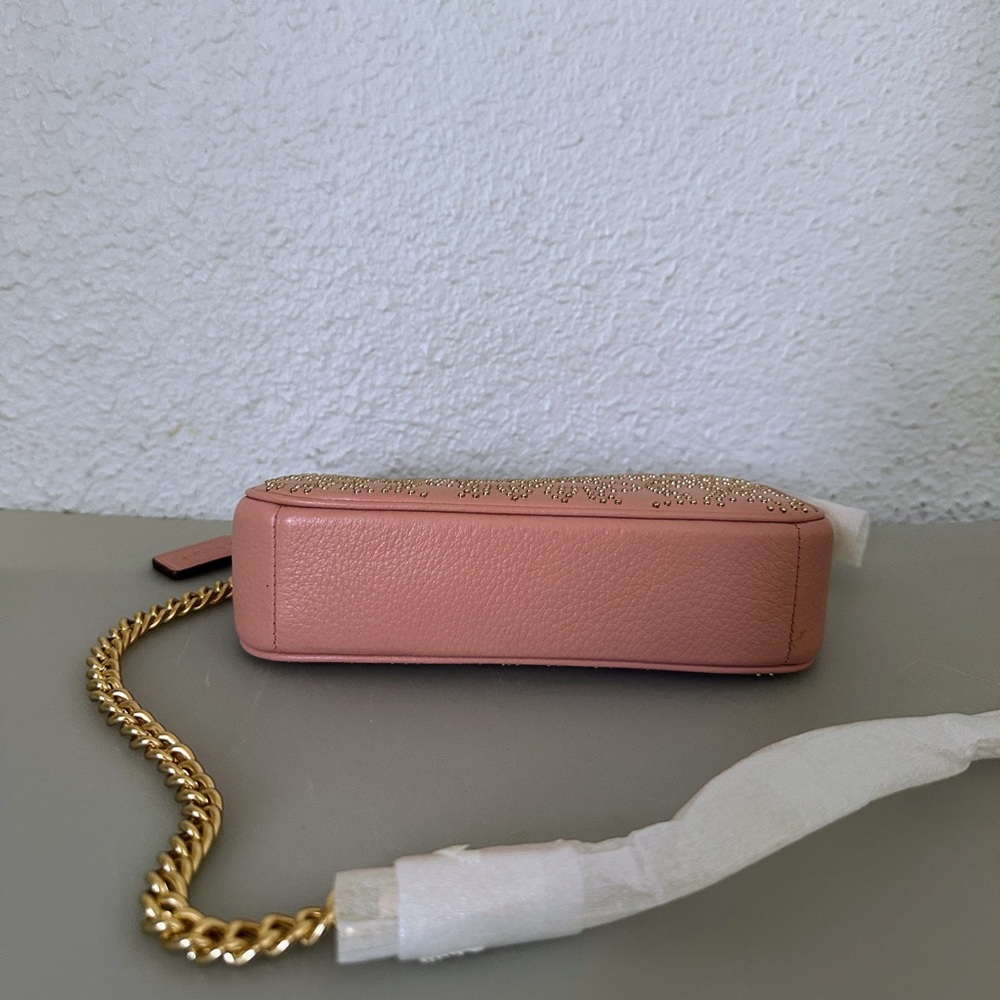 🔥NWT COACH Nolita‎ 19 With Signature Rivets Leather in Pink - Picture 13 of 16